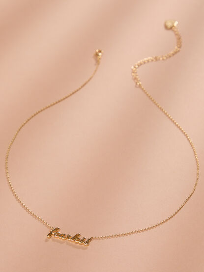 Faith over Fear Fearless Necklace - TULLABEE