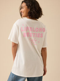 Mamas Lifelong Besties Bow Tee Detail 2 - TULLABEE