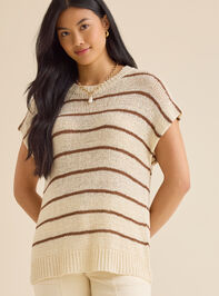 Julia Striped Sweater Detail 2 - TULLABEE