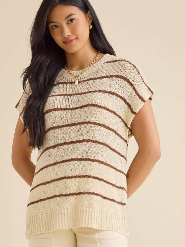 Julia Striped Sweater Detail 2 - TULLABEE