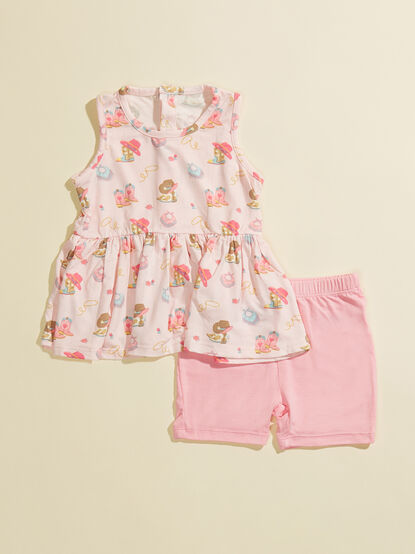 Cowgirl Tank and Shorts Set - TULLABEE
