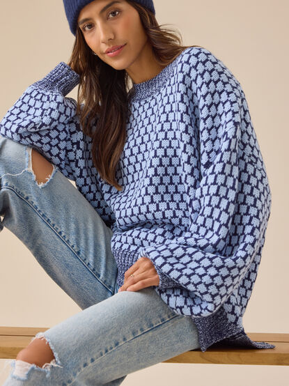 Sheena Oversized Sweater - TULLABEE