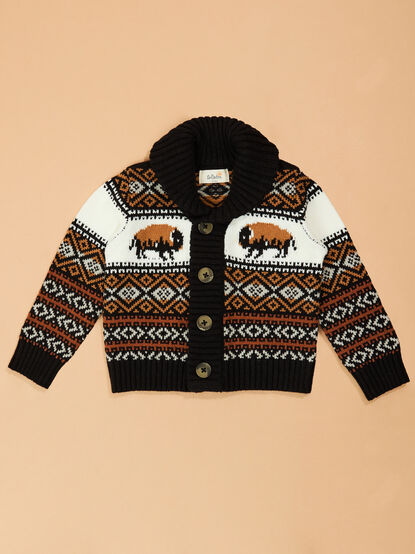 Buffalo Fair Isle Cardigan - TULLABEE