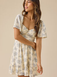 Gwen Floral Mini Dress - TULLABEE