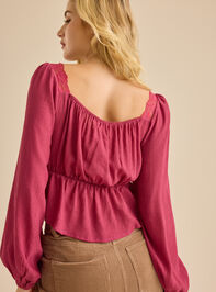 Birdie Lace Blouse Detail 5 - TULLABEE