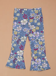 Connie Floral Top and Pants Toddler Set Detail 3 - TULLABEE