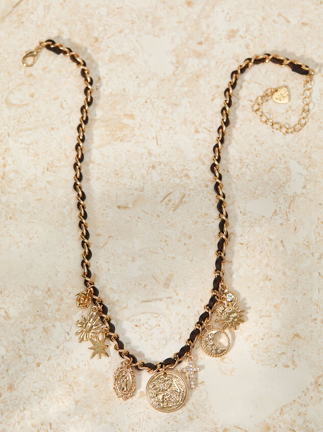 Woven Light Charm Necklace - TULLABEE