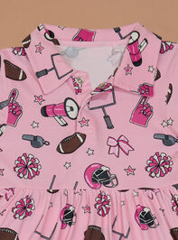 Kickoff Kisses Polo Dress Detail 2 - TULLABEE