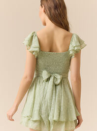 Lainey Double Layer Romper Detail 5 - TULLABEE