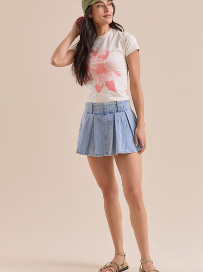 Hibiscus Baby Tee - TULLABEE