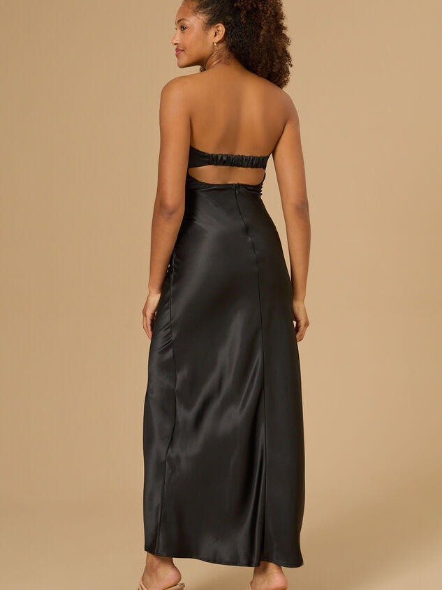 Paityn Strapless Maxi Dress Detail 5 - TULLABEE