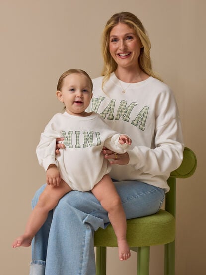 Mama Gingham Pullover - TULLABEE