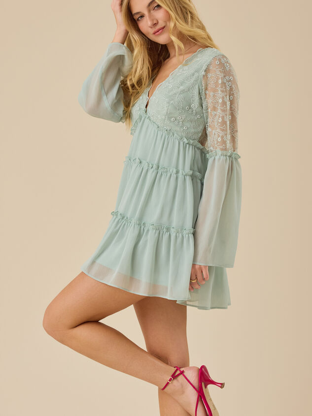 Maxine Mini Dress Detail 4 - TULLABEE