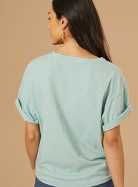 Cowgirl Dreams Oversized Tee Detail 4 - TULLABEE