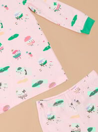 Dreaming of the Green Sleep Set Detail 2 - TULLABEE