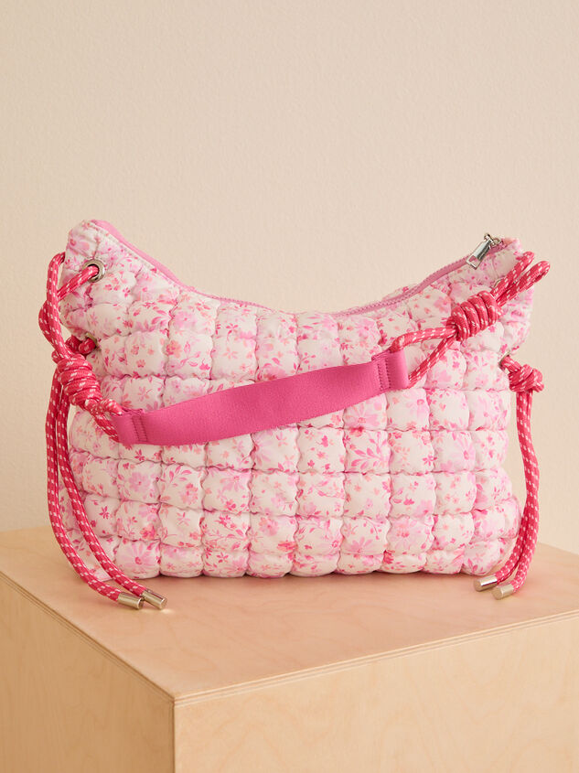 Rope And Bloom Quilted Shoulder Bag Detail 4 - TULLABEE