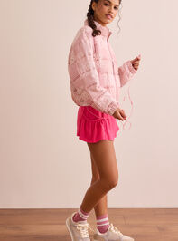 Iced Blossom Patchwork Jacket Detail 4 - TULLABEE