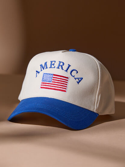 American Flag Trucker Hat - TULLABEE