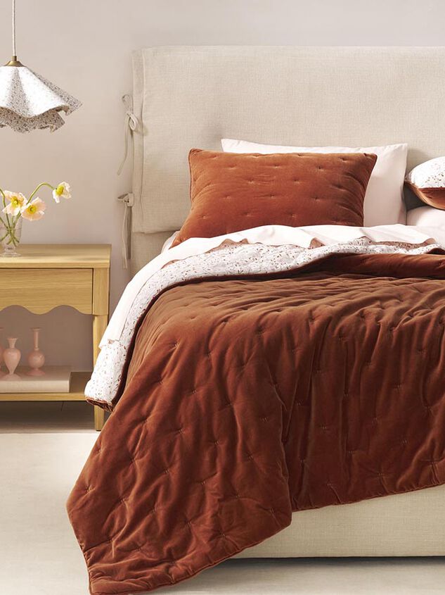 Majoram Cotton Single Sham Detail 2 - TULLABEE