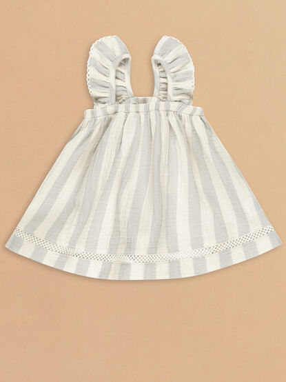 Bonnie Striped Mini Dress - TULLABEE