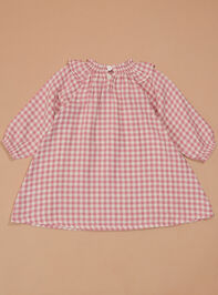 Wendy Western Plaid Dress and Bloomer Set Detail 2 - TULLABEE