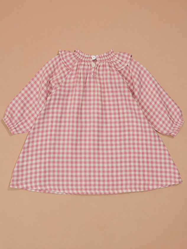 Wendy Western Plaid Dress and Bloomer Set Detail 2 - TULLABEE