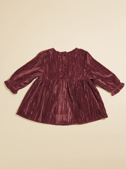 Marjorie Velvet Toddler Dress - TULLABEE