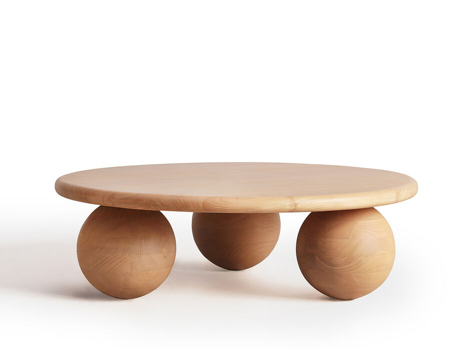 Kylie Wood Coffee Table - TULLABEE - 