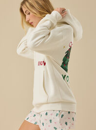 I Hope You Know Christmas Hoodie Detail 4 - TULLABEE