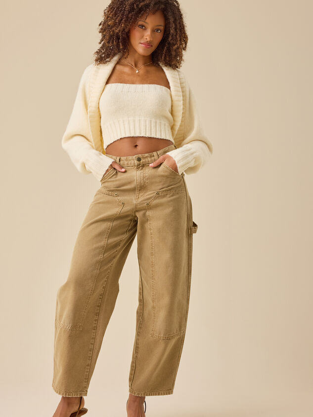 Lyla Knit Tube and Shrug Set Detail 3 - TULLABEE