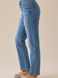Brookie Mid Rise Jeans Detail 3 - TULLABEE