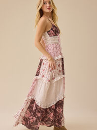 Adernlia Floral Maxi Dress Detail 5 - TULLABEE