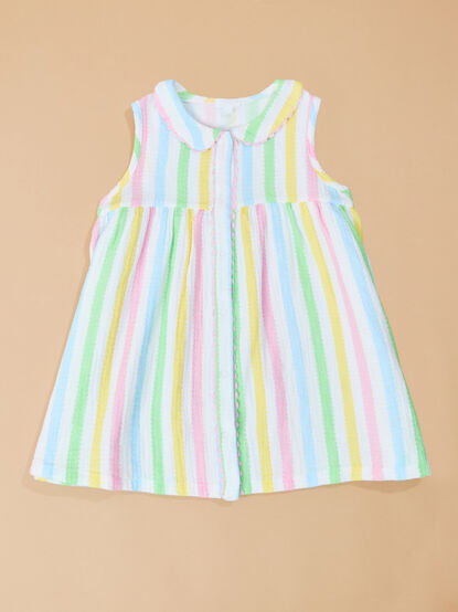 Haley Colorful Stripe Dress - TULLABEE