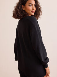 Cabin Cozy Knit Romper Detail 5 - TULLABEE