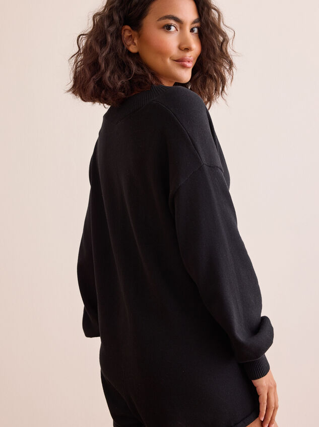 Cabin Cozy Knit Romper Detail 5 - TULLABEE