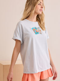 National Parks Postcard Graphic Tee Detail 3 - TULLABEE