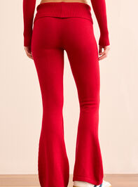 Serene Sprint Foldover Flare Pant Detail 5 - TULLABEE