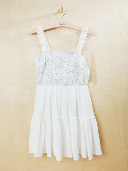 Lucy Floral Tiered Dress - TULLABEE
