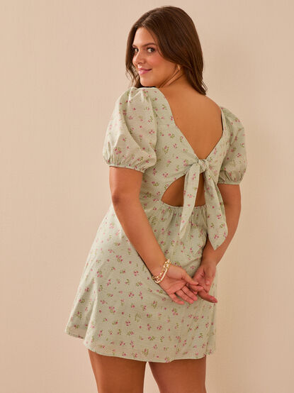 Rachel Floral Mini Dress - TULLABEE