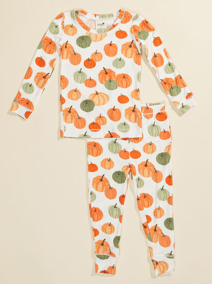Pumpkin Pajama Set - TULLABEE