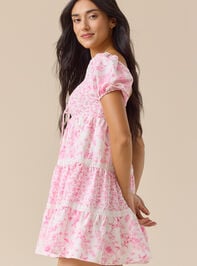 Nell Mini Dress Detail 3 - TULLABEE