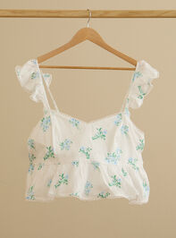Maddy Floral Crop - TULLABEE