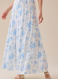 Foster Floral Maxi Skirt Detail 2 - TULLABEE