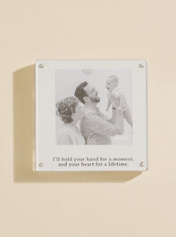 Baby Handprint Picture Frame by MudPie Detail 2 - TULLABEE