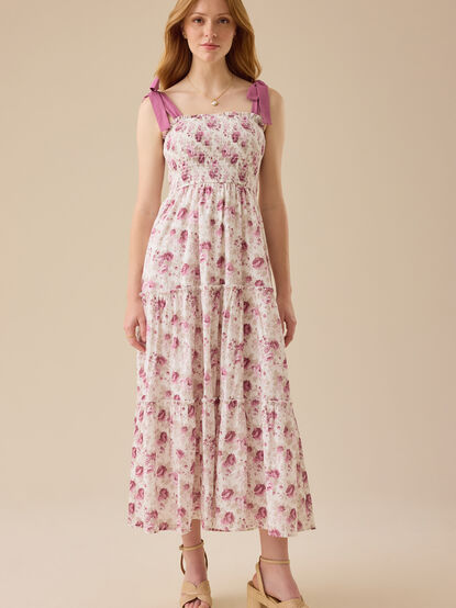 Karlie Floral Maxi Dress - TULLABEE