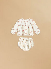 Ruby Bows Top and Bloomer Set by Rylee + Cru - TULLABEE