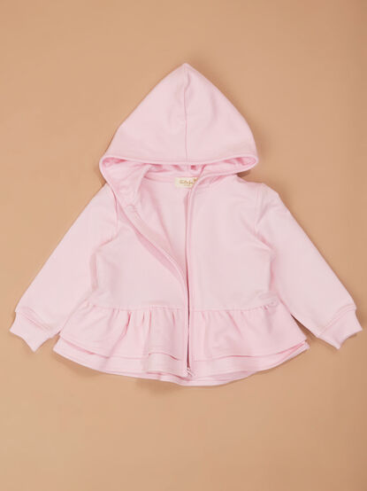 Pia Toddler Peplum Hoodie - TULLABEE