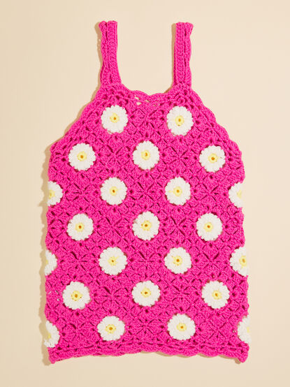 Daisy Crochet Baby Coverup - TULLABEE