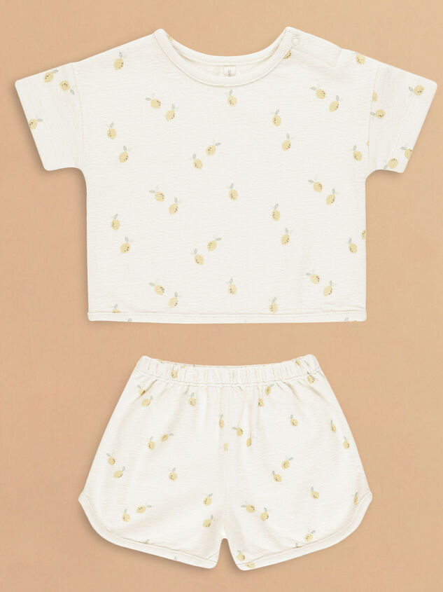 Sweet Lemons Top and Shorts Set by Quincy Mae - TULLABEE