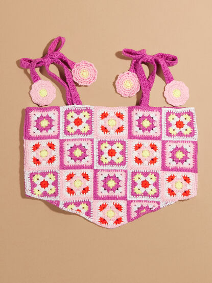 Lanna Crochet Toddler Tank - TULLABEE